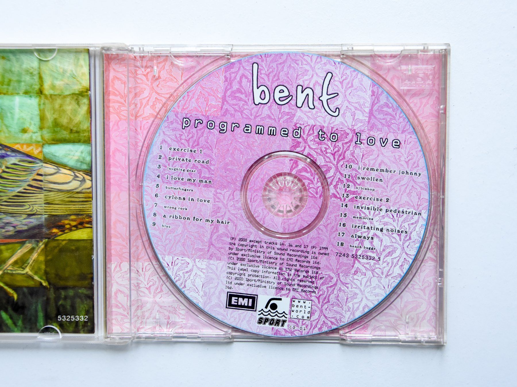 CD: Bent ‎- Programmed To Love – Usato da Belmont-sur-Yverdon venduto da ag97 1