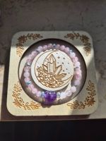 Rosenquarz / Amethyst / Auraquarz Armband