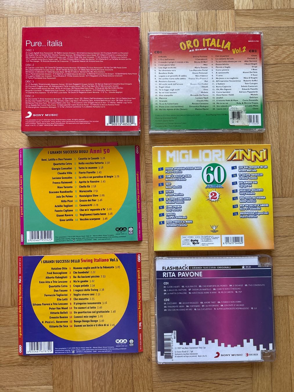 CDs: Italia – D'occasion à Wabern par fingersinfactories 1