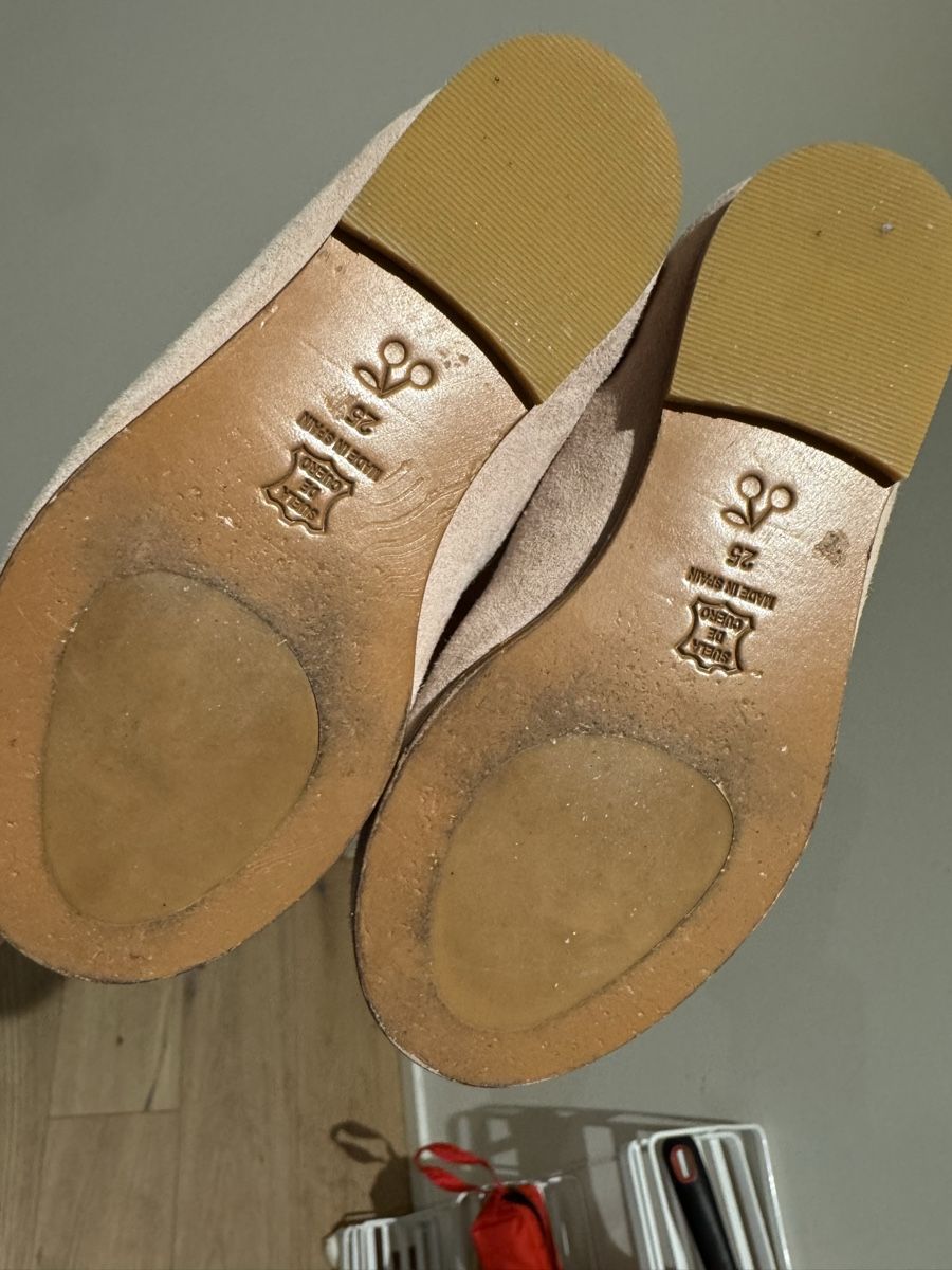 Bonpoint Scarpe per ragazze: Bonpoint Ballet Flats, Light Pink, Size 25 – Usato da Zug venduto da axx3l 1