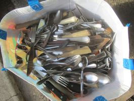 Grosses Besteck Konvolut gemischt gebraucht