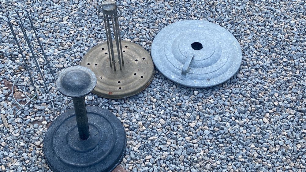 Lot zinc ancien lessiveuse stérilisateur ou détail possible (Gebraucht ...