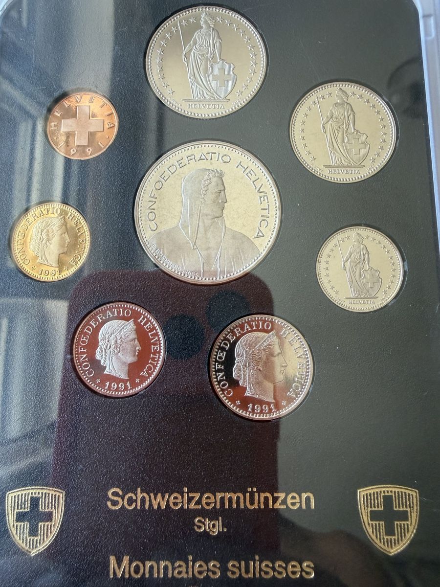 Tutti le monete: Münzsätz 1991 – Nuovo (secondo la descrizione) da Glis venduto da bfe_ghf5