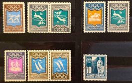 Ukraine Exil 1952 Olympia Untergrundpost OUN MNH** 9V Rare