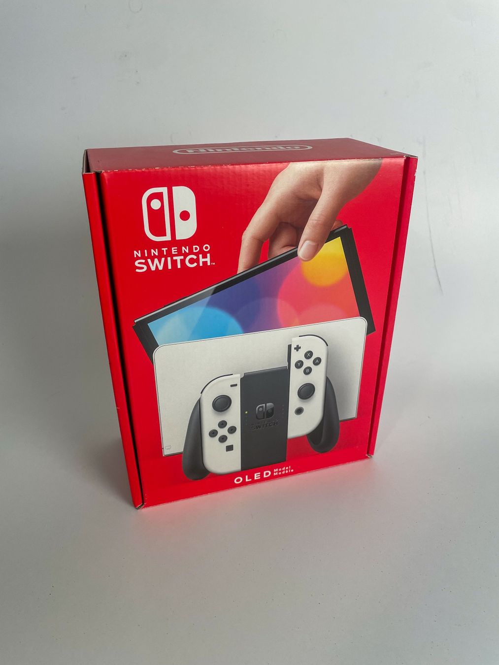 Nintendo Console: Nintendo Switch OLED inkl. einem Spiel, Case + 128GB SD – Usato da Port venduto da Ubuy