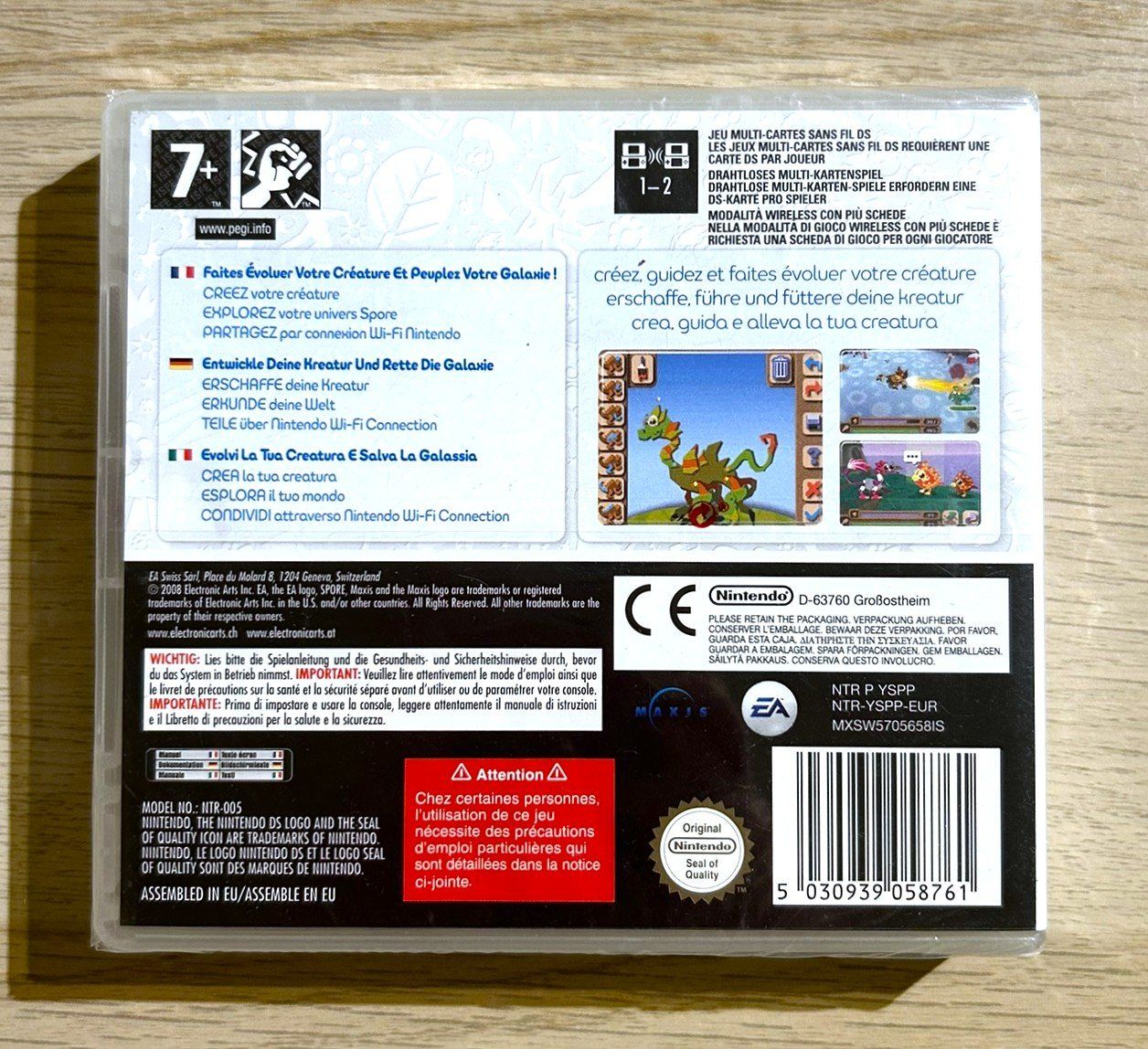 Nintendo Giochi: Spore Creatures Nintendo DS NEU – Nuovo e nell'imballaggio originale da St. Gallen venduto da Alpine.Arcade 1