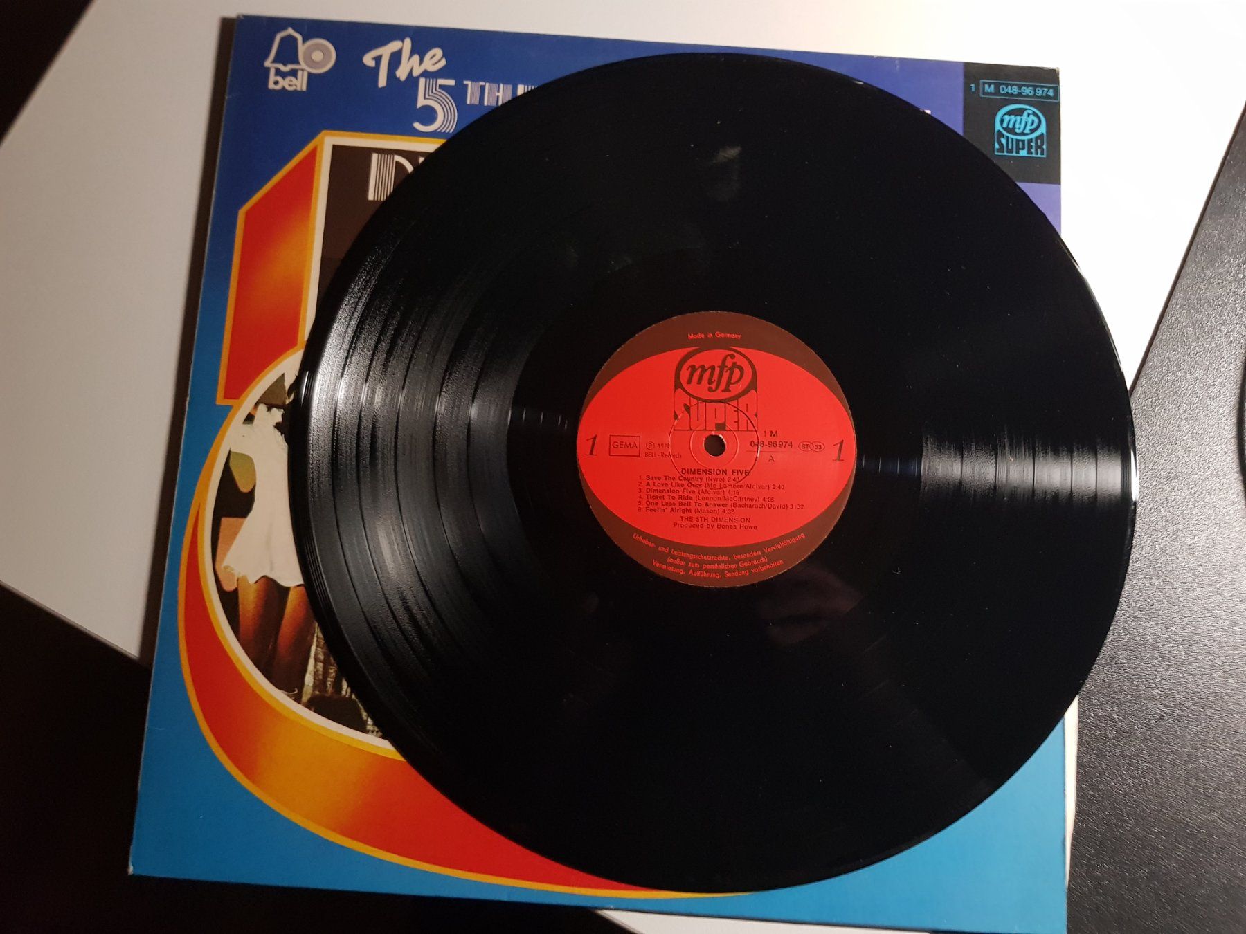 Dischi in vinile: LP: The 5th Dimension – Dimension Five - 1970 – Usato da Walterswil BE venduto da Lonitti 3