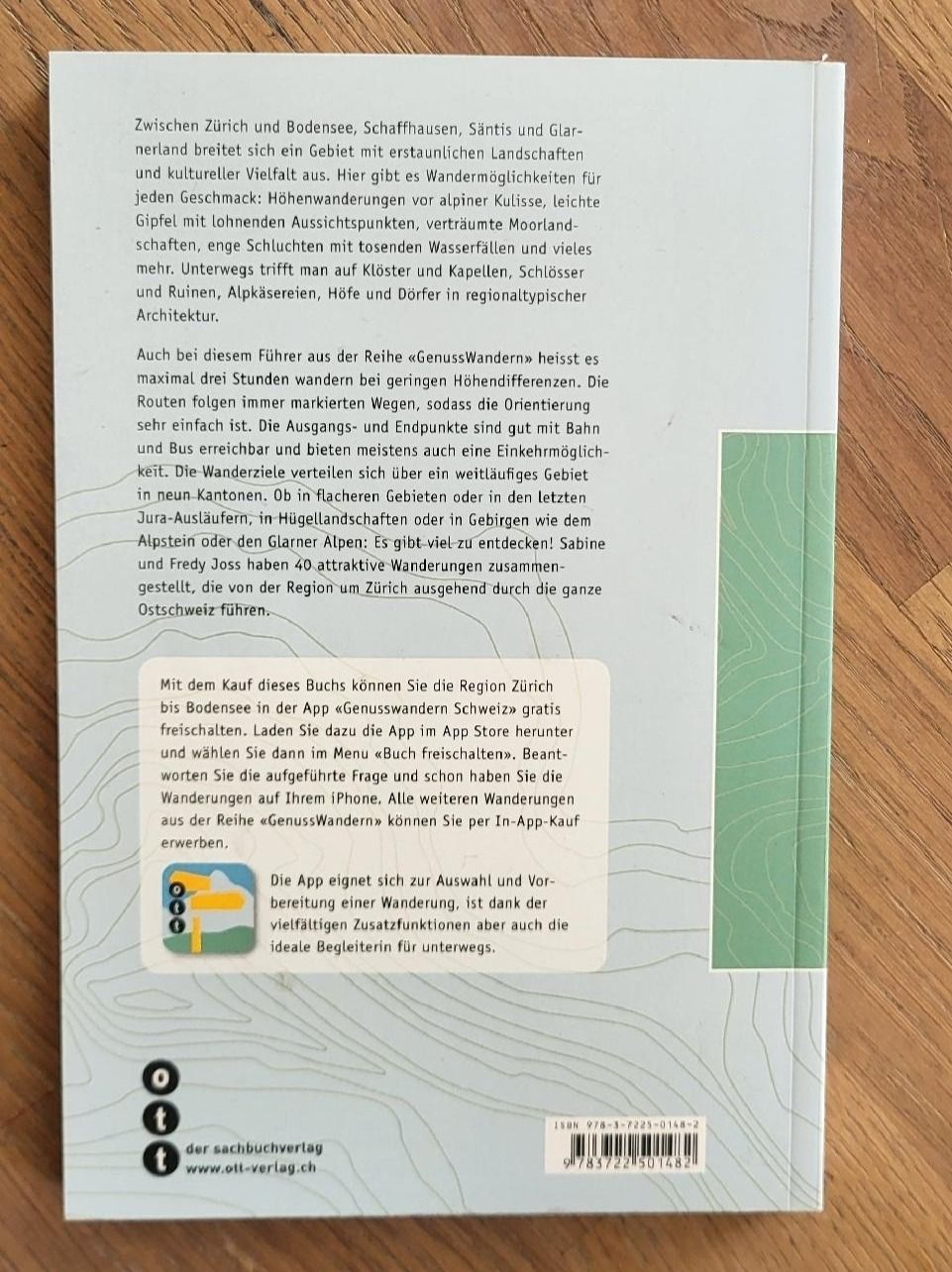 Libri: Wanderführer Zürich / Bodensee – Usato da Sennhof venduto da patrikbi 1