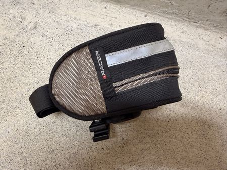 Fahrradtasche Racer schwarz gebraucht mit Befestigungsmateri