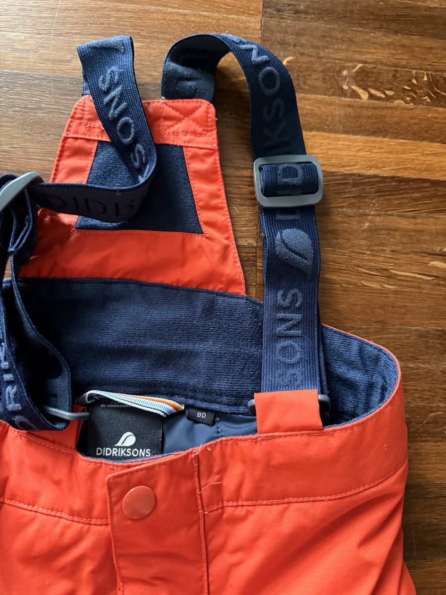 Didriksons Pantaloni: Didriksons Skihose orange Grösse 90  – Usato da Winterthur venduto da hera05 1