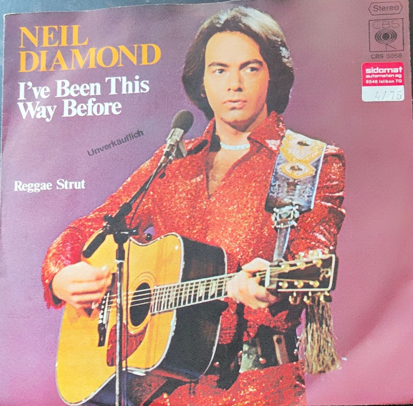 Dischi in vinile: Vinyl-Single Neil Diamond - I've Been This Way Before – Usato da Langenthal venduto da Modo39