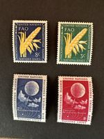 Nations Unies - 1954 + 1957 **