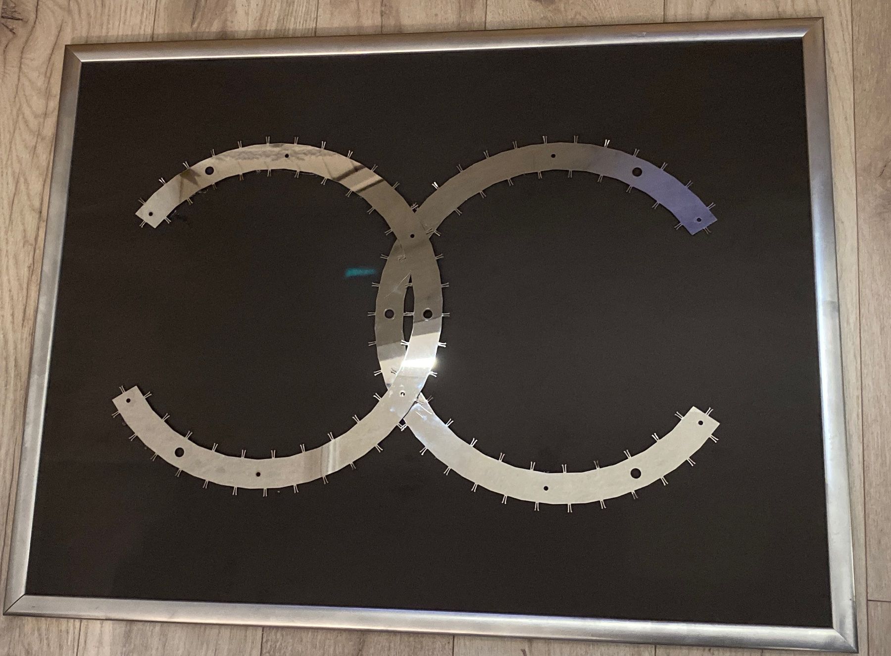Cadres de tableaux: Silberrahmen B 84 cm H 63,5 cm zeitlos – Défectueux à Ennetmoos par Tabakfrei