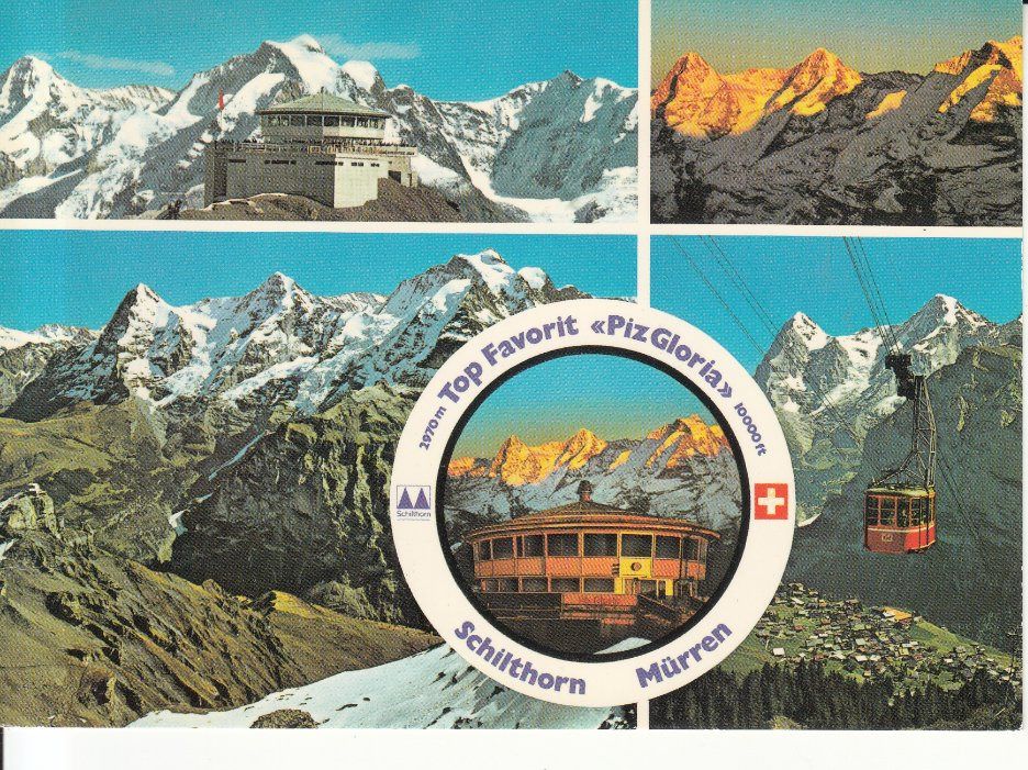 Cartoline postali: Schilthorn 1989 – Usato da Bürglen TG venduto da StampGraf