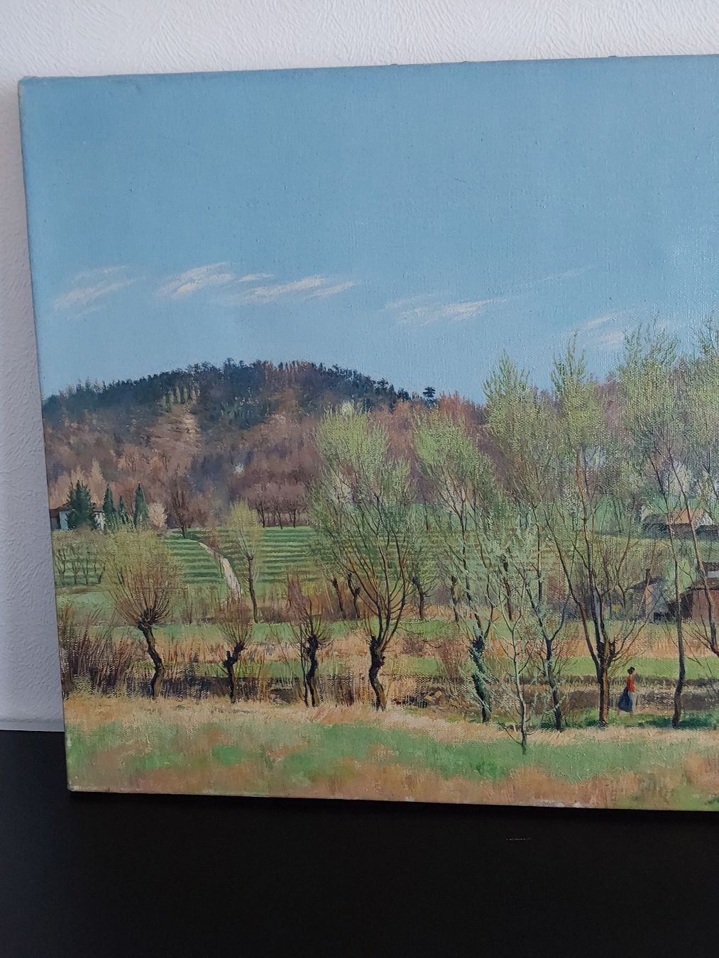Dipinti: Fritz Bernhard. Oelbild 42x60cm. Signiert – Usato da Steinach venduto da Chilli1957 1