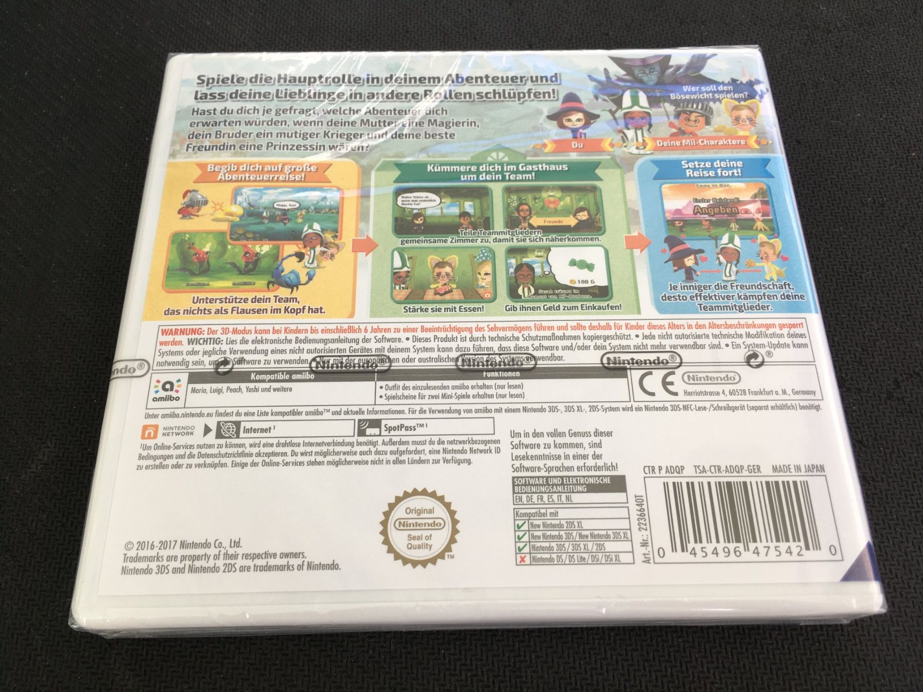 Nintendo Giochi: MiiTopia - Nintendo 3ds (Neu/Sealed) – Nuovo e nell'imballaggio originale da St.Gallen venduto da sjosjo 1