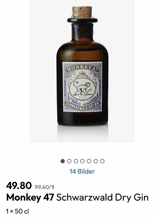 Spiritueux: Dry Gin  – Neuf avec emballage d'origine à Zürich par erm_qh6n 1