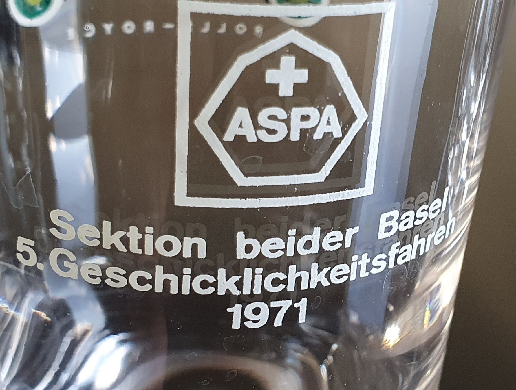 Bicchieri: 2 Stk. Liebhaber Trinkgläser 1971 – Usato da Giswil venduto da online-Brockenhaus 3