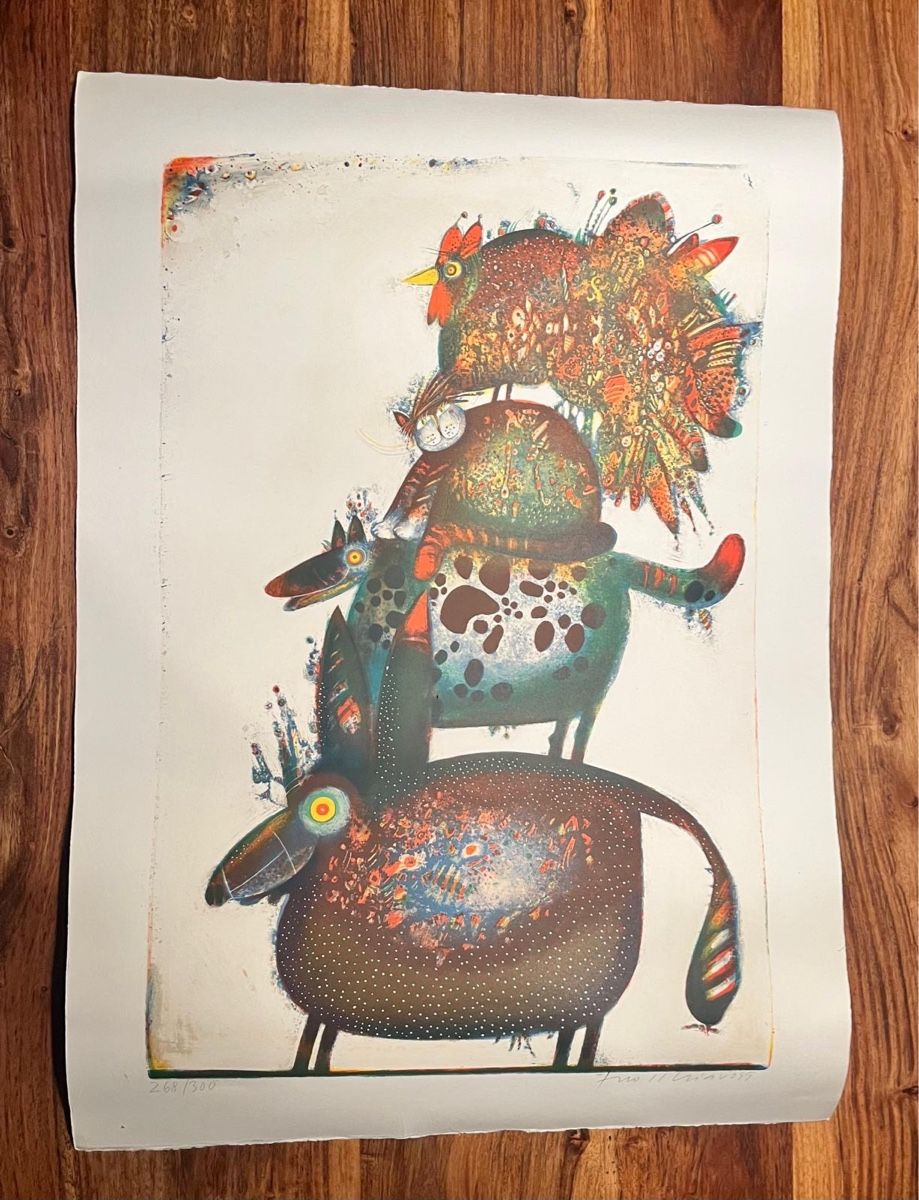 Grafica & Litografie: Schweizer Kunst- Lithografie Elso Schiavo – Usato da Oberrüti venduto da Shira69
