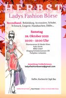 Verkaufs-Stand an Secondhand - Ladysfashionbörse