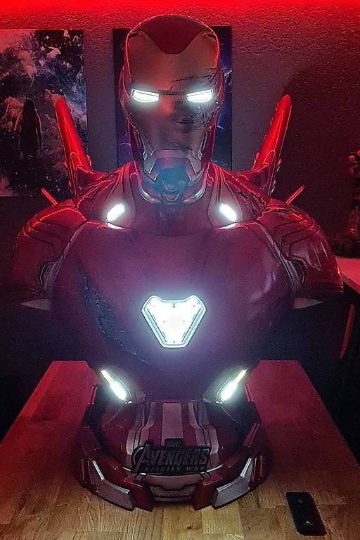 Marvel Figuren: Queen Studios Iron Man MK 50 BD (1:1) – Gebraucht aus Muttenz von SpionRex 1