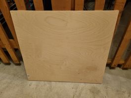 Holzplatte naturfarben - ideal für Einbauschrank
