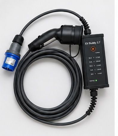 Batterie-Ladegeräte: EV Buddy 3.7 kW – Mobile Wallbox mit 16A CEE-Stecker – Gebraucht aus aathal-seegräben von buy-and-bye 3