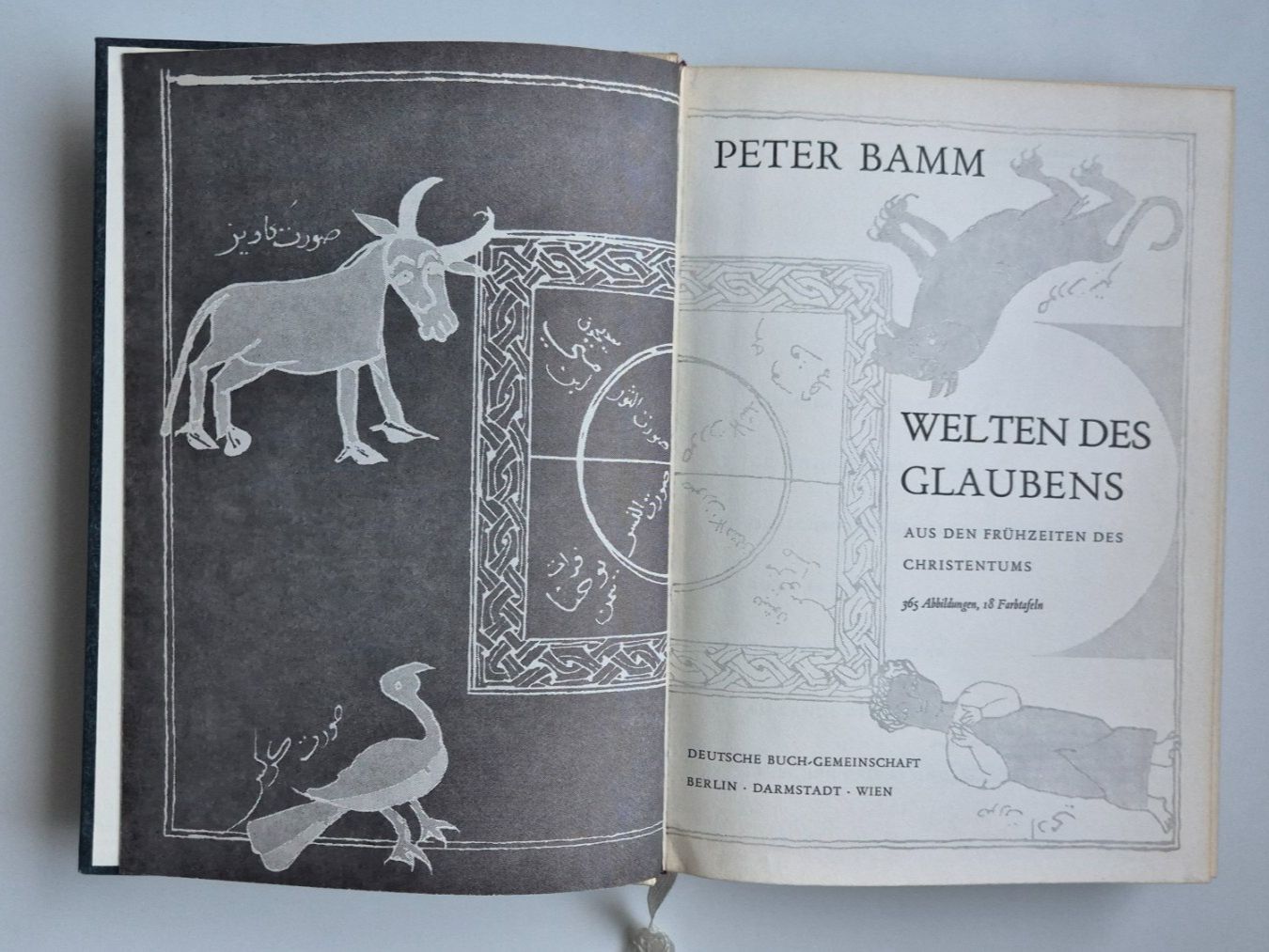 Libri: Welten des Glaubens   -    Peter Bamm  -  1959 – Usato da Niederweningen venduto da Obson 1