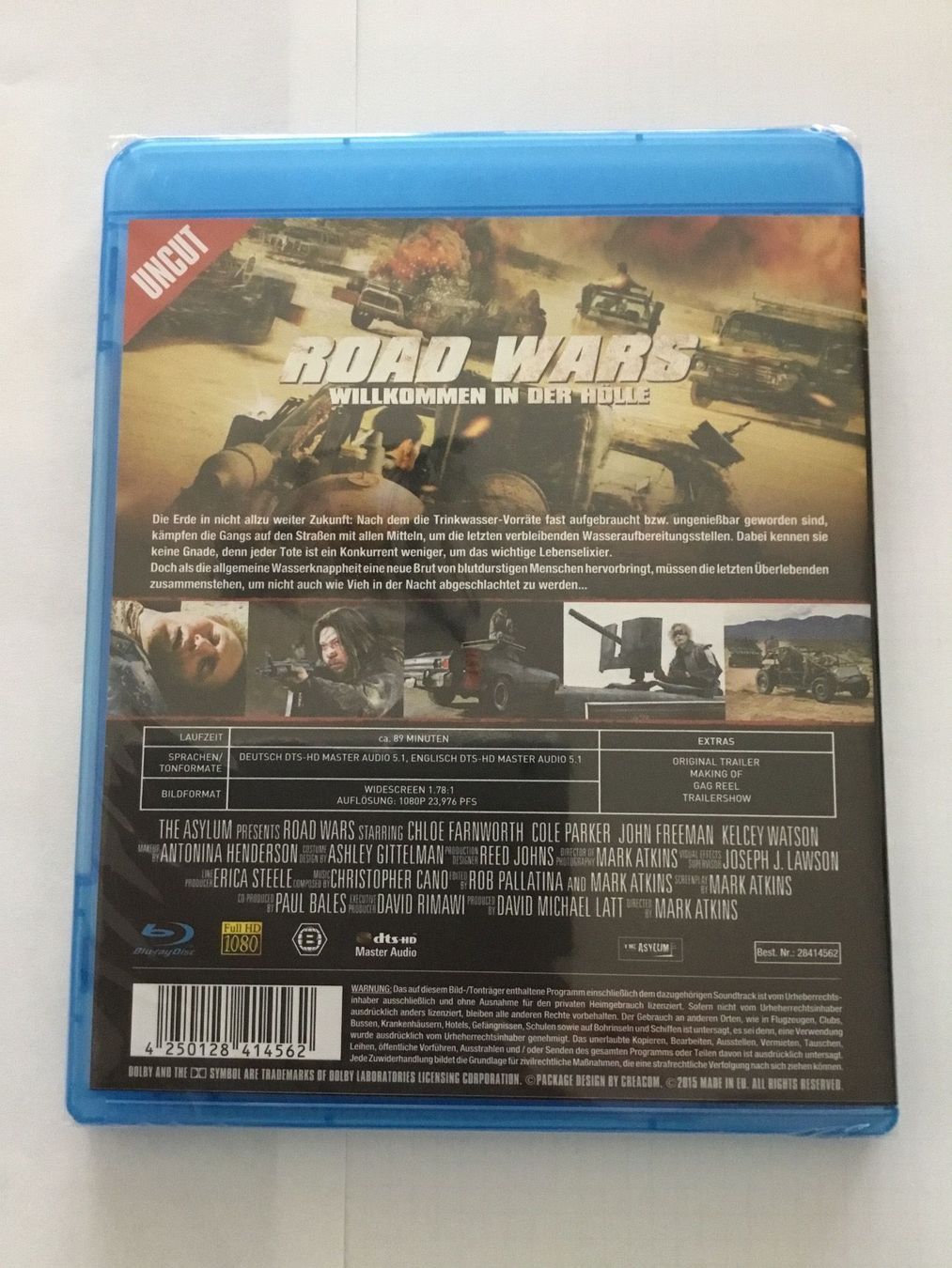 Tutti i DVDs: Road Wars Blu Ray Neu Original verpackt – Nuovo e nell'imballaggio originale da Blauen venduto da berlingo65 1
