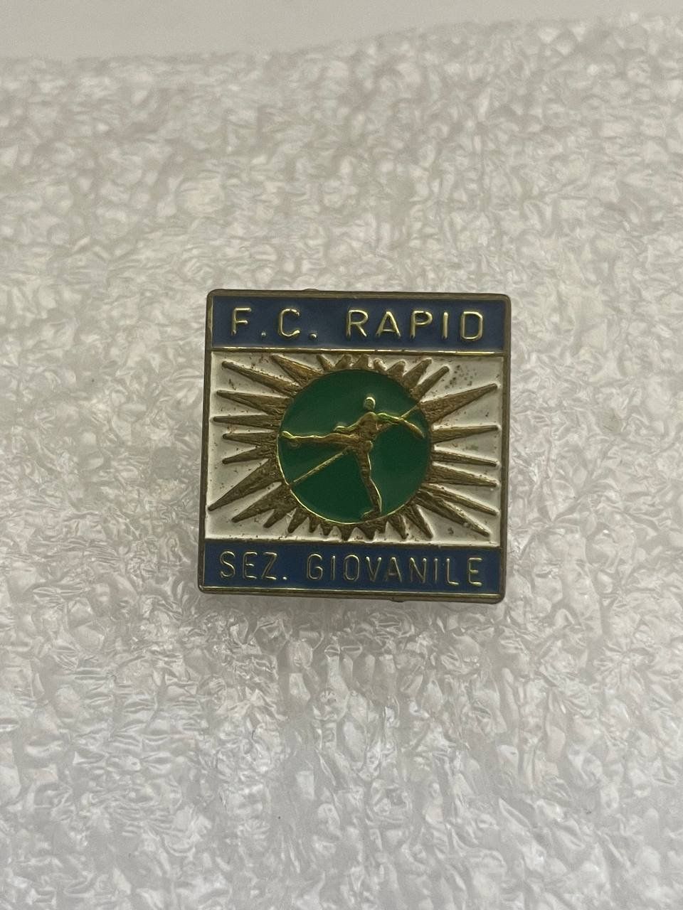 Plaketten & Abzeichen: 228. Pin - FC Rapid Lugano – Gebraucht aus Luzern von Irek 1