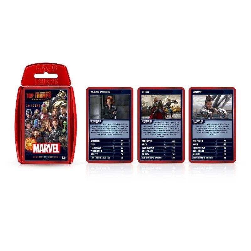 Giochi: 3 Top Trumps im Bundle - Star Wars, Harry Potter, MARVEL – Usato da Vaduz venduto da Wuehlmaus2 5