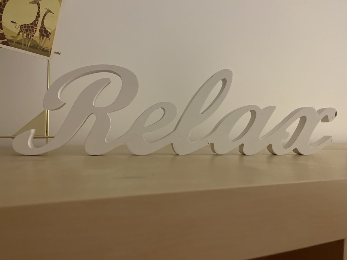 Tutte le decorazioni: Deko-Element RELAX ab 1.- – Usato da Zürich venduto da cutieL