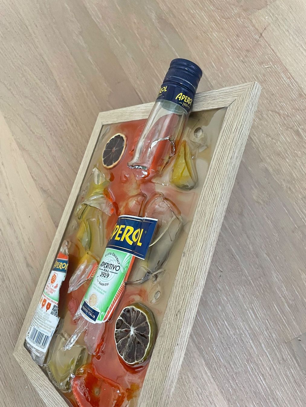 Poster & Bilder: Aperol Epoxid Bottle Art Bild – Neu (gemäss Beschreibung) aus Wagen von petzi08 1
