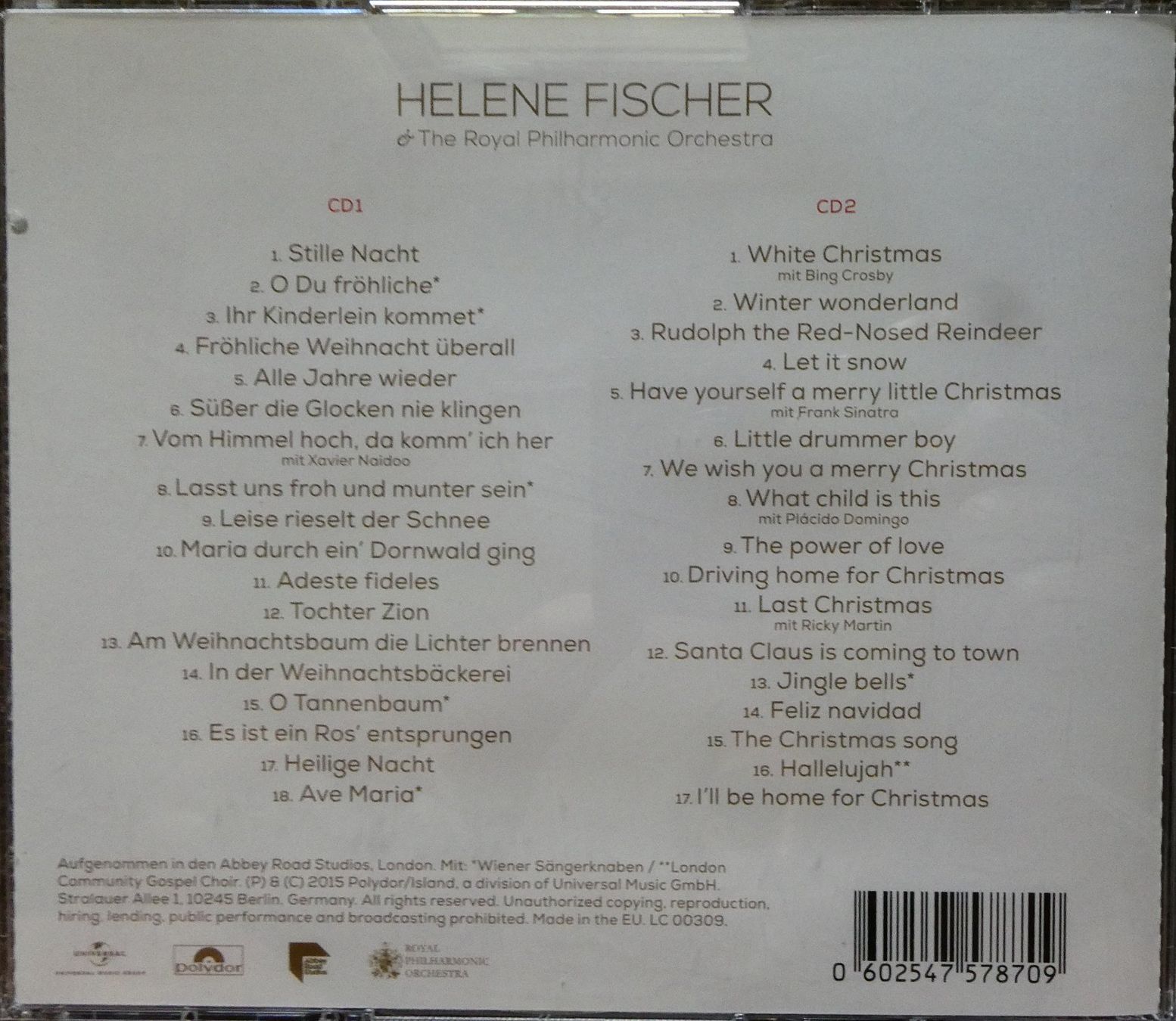 CD: Helene Fischer - Weihnachten – Nuovo (secondo la descrizione) da Jegenstorf venduto da Ak50 1