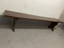 Vintage sitzbank holz 220x40x50 cm