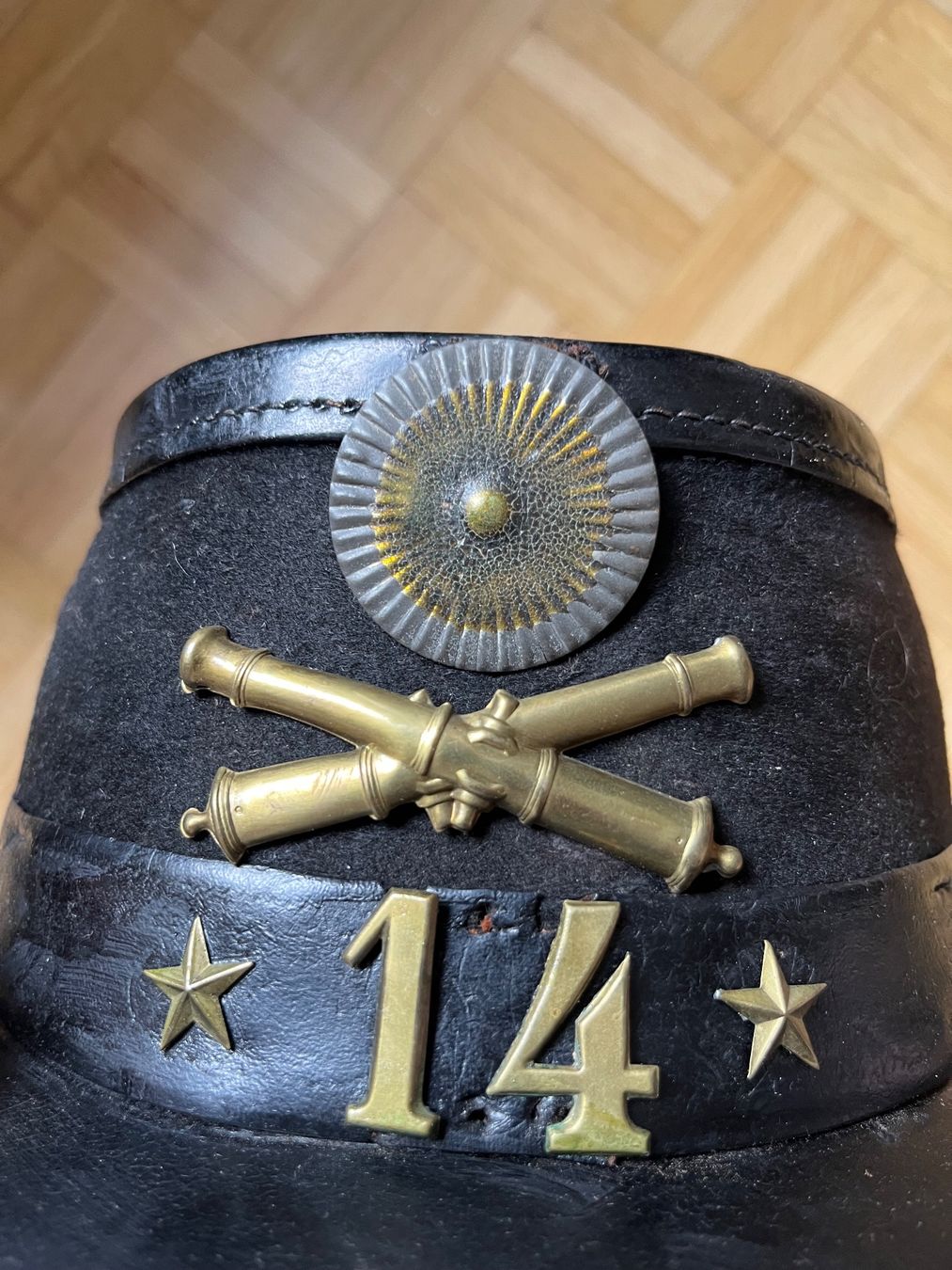Schweizer Armee Uniformi: Tschako Antik Nr1 – Usato da Bottmingen venduto da Puffsack 3