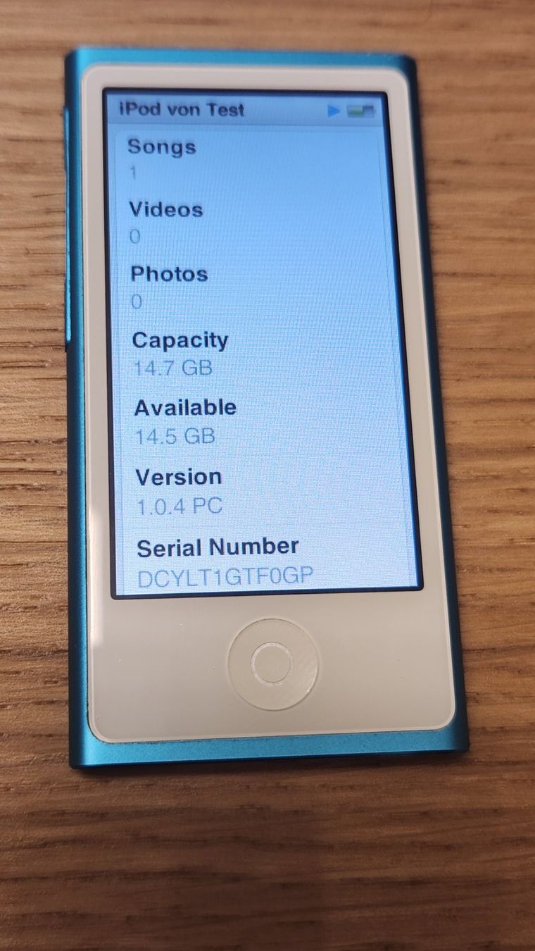 Apple Tragbarer Mediaplayer: iPod Nano 7th gen – Gebraucht aus Zollikofen von lagavulin03 2