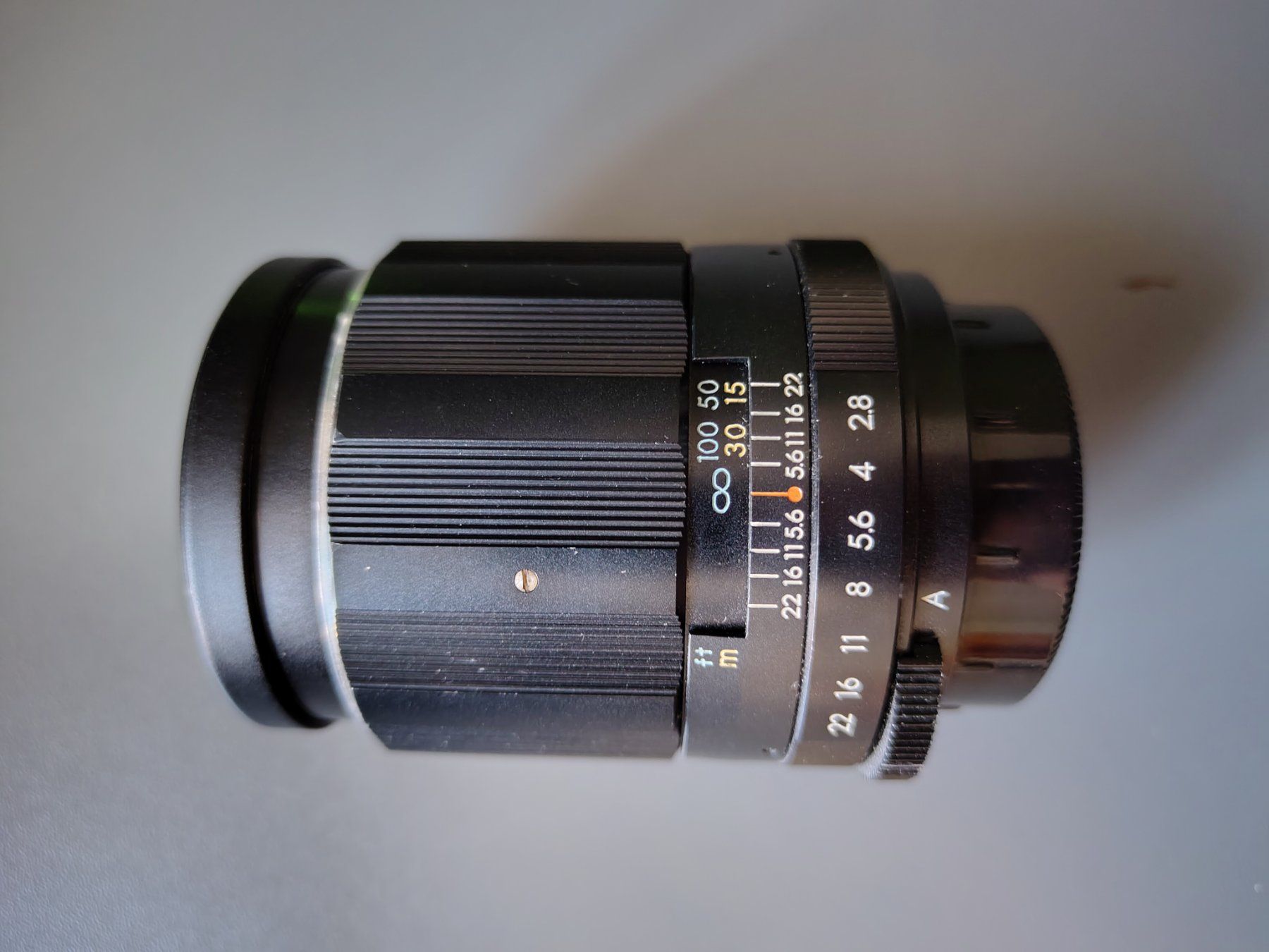 Pentax Obiettivi: Ashai Pentax Super Takumar 1:2.8/105 Objektiv – Usato da Basel venduto da OleThiele 1