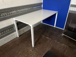 Bürotisch weiss 160cm x 80cm