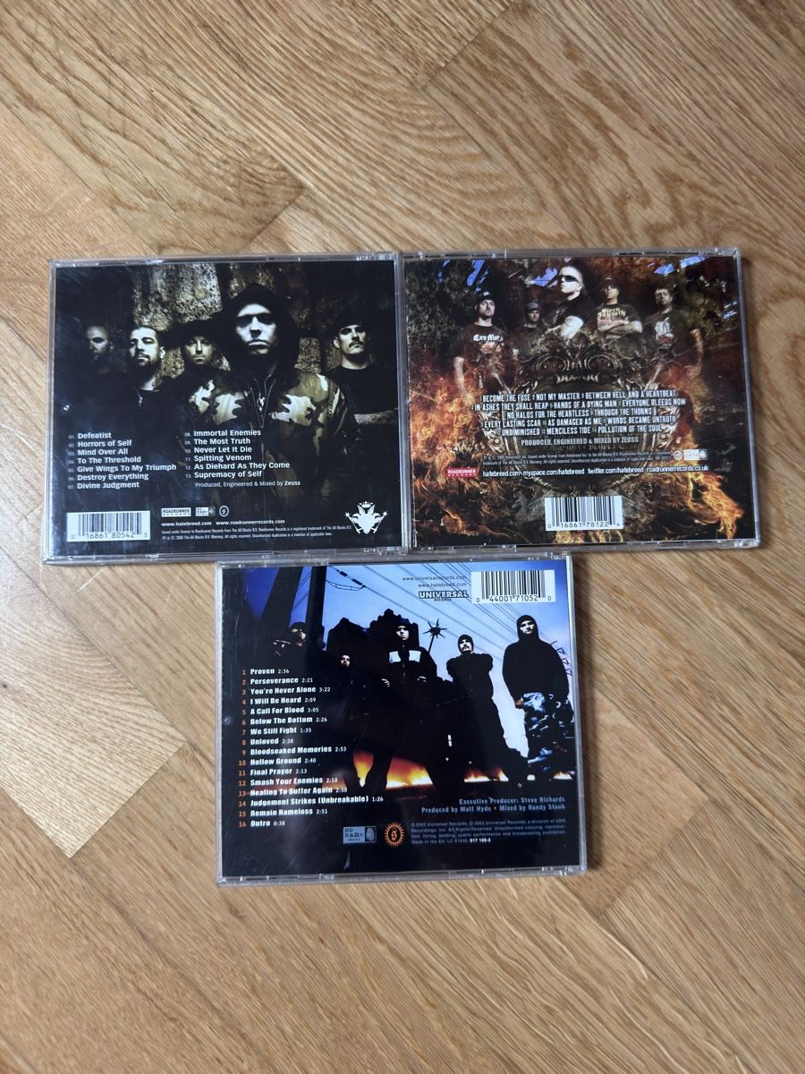 CD: Hatebreed Hardcore CD Sammlunh – Usato da Islikon venduto da Collector85 1