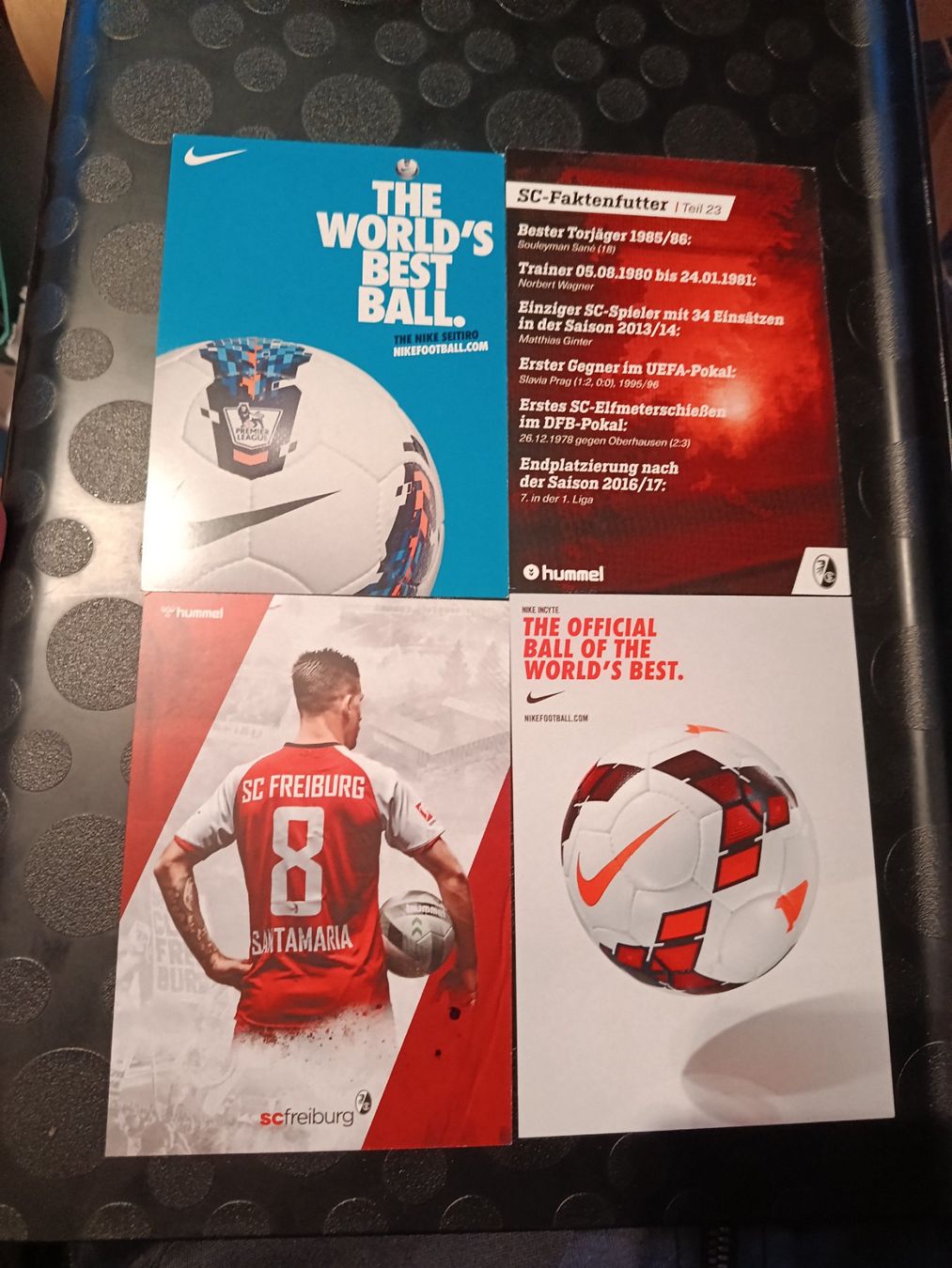 Autographes: SC Freiburg - 4x Handsigniert – D'occasion à Menziken par Artographs 1