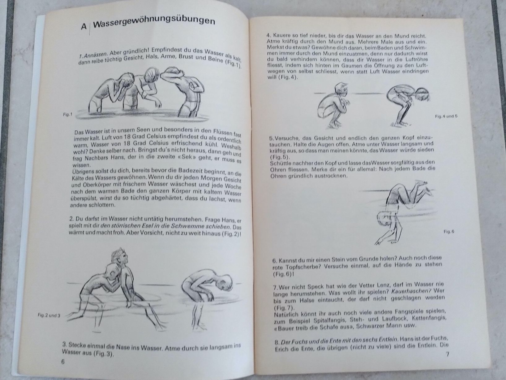 Libri: SCHWIMMEN, TAUCHEN. SPRINGEN/ SJW – Usato da Brugg AG venduto da olamim 2