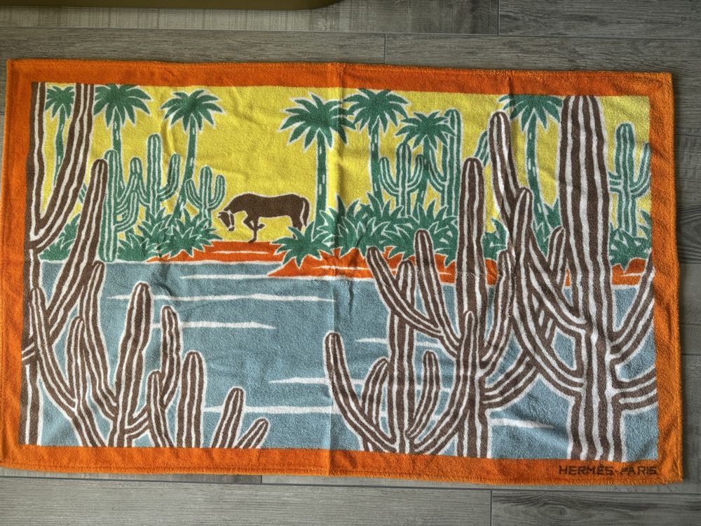 Serviette Plage Hermes 1