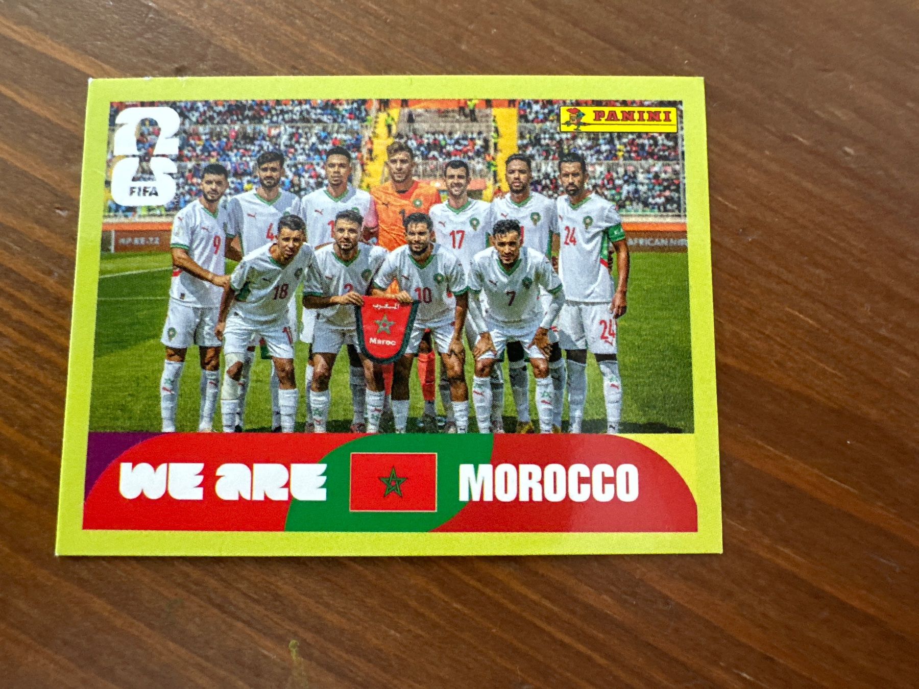 Panini Carte collezionabili: Panini MAR 13 FIFA World Cup 2026 – Nuovo e nell'imballaggio originale da Würenlos venduto da gtvlady_82