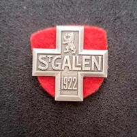 Turnkreuz Eidg. Turnfest St. Gallen 1922
