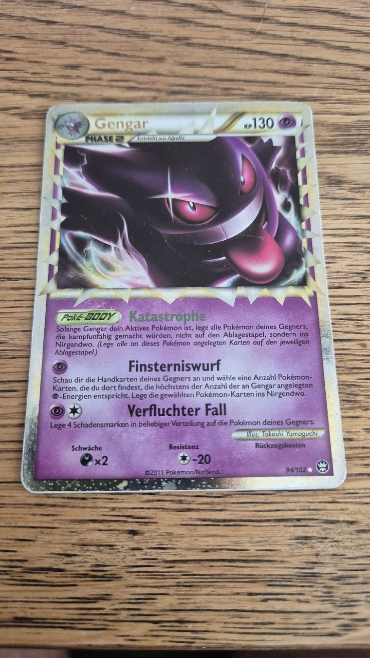 Pokémon Sammelbilder & Trading cards: Pokemon Karte Gengar Triumph – Gebraucht aus Bönigen von Roriwang12