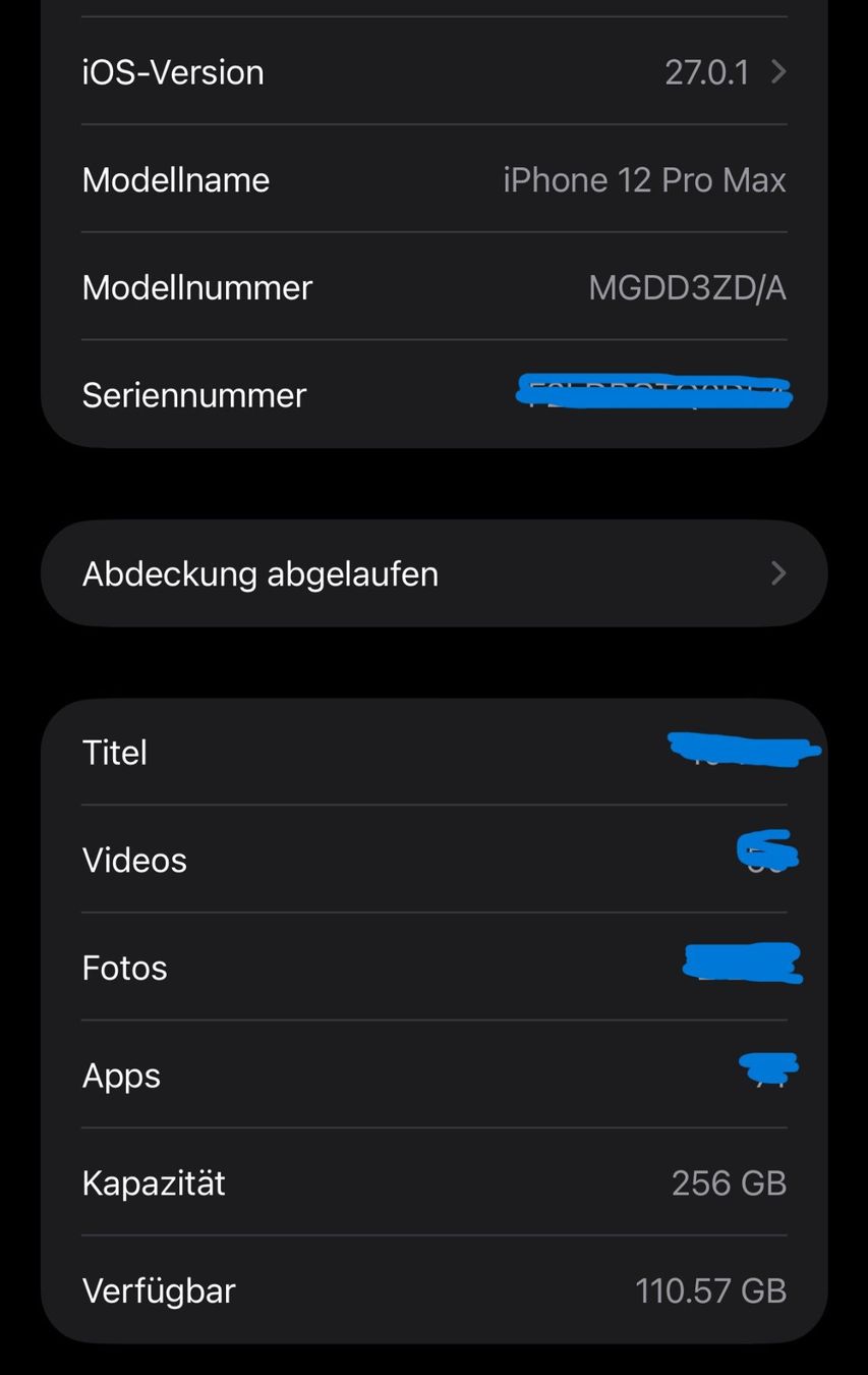 Apple Telefoni cellulari / Smartphones: IPhone 12 Pro max 256GB – Usato da Horgen venduto da Dandub 8