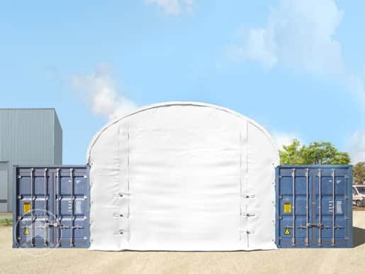 Zelte & Pavillons: Frontwand für Container Überdachung 10m Breite mit Easy-up-E – Neu und originalverpackt aus Zofingen von CLICKENHAUS 5