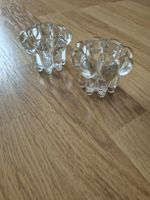 2er Set Vintage Kerzenständer