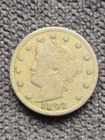 US Liberty Head Nickel, Jahrgang 1892